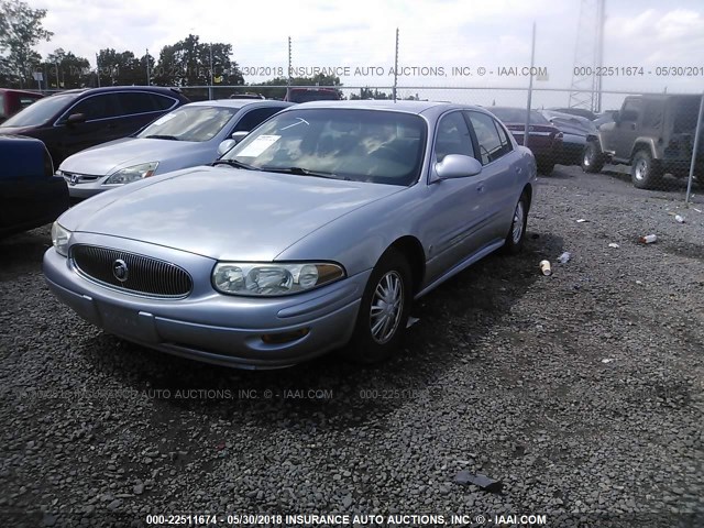 1G4HP52K35U286612 - 2005 BUICK LESABRE CUSTOM GRAY photo 2