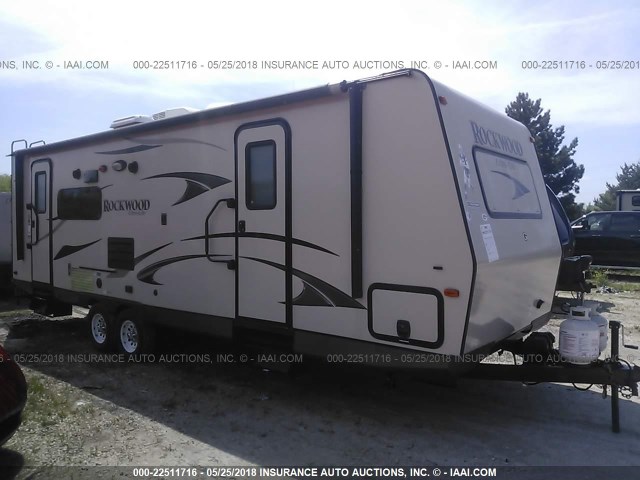 4X4TRLB29DD124036 - 2013 FOREST RIVER ROCKWOOD 2604  米色 照片 1