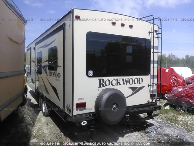 4X4TRLB29DD124036 - 2013 FOREST RIVER ROCKWOOD 2604  米色 照片 3