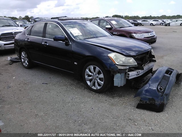 JNKAY01E76M110910 - 2006 INFINITI M35 SPORT BLUE photo 1