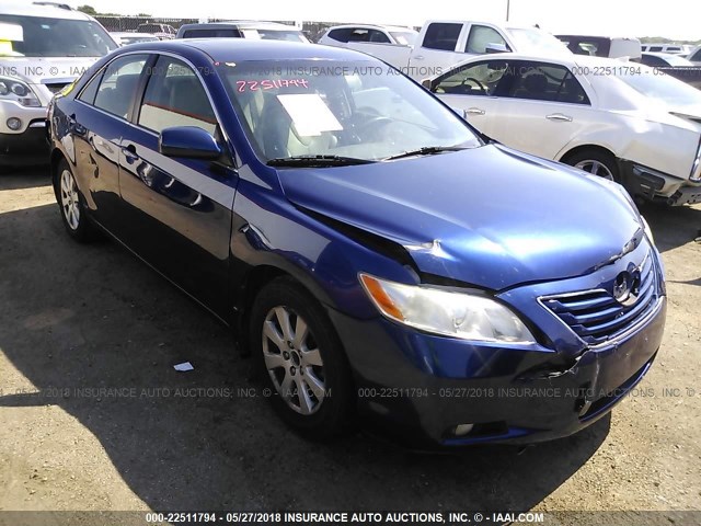 JTNBE46K373118610 - 2007 TOYOTA CAMRY NEW GENERAT CE/LE/XLE/SE BLUE photo 1