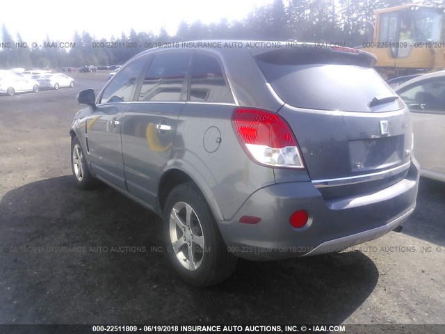 3GSCL93Z98S591909 - 2008 SATURN VUE HYBRID GRAY photo 3