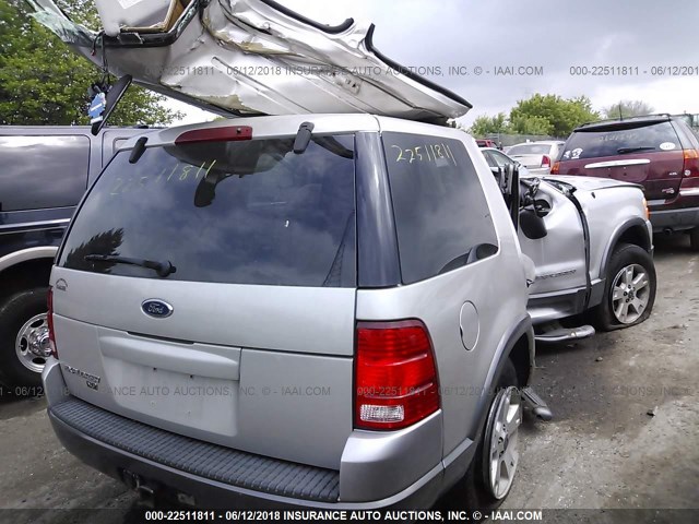 1FMZU73K04ZB15485 - 2004 FORD EXPLORER XLT/XLT SPORT/NBX SILVER photo 4