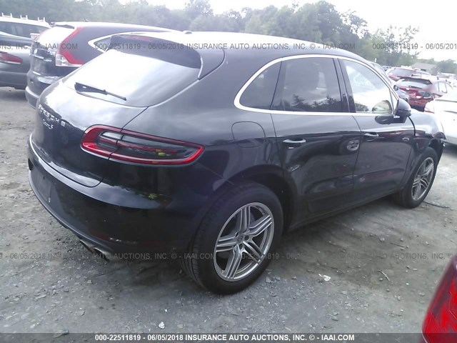 WP1AB2A59GLB47963 - 2016 PORSCHE MACAN S BLACK photo 4