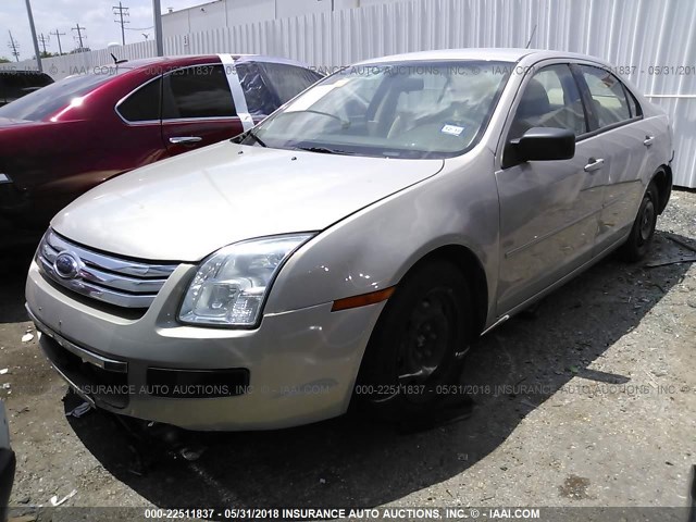 3FAHP06Z79R112351 - 2009 FORD FUSION S TAN photo 2