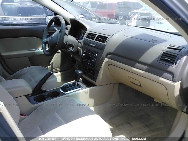 3FAHP06Z79R112351 - 2009 FORD FUSION S TAN photo 5