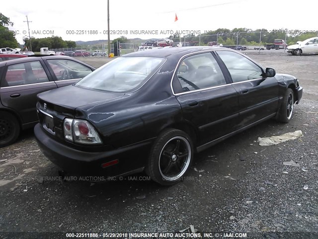 1HGCD563XVA142021 - 1997 HONDA ACCORD LX/EX BLACK photo 4