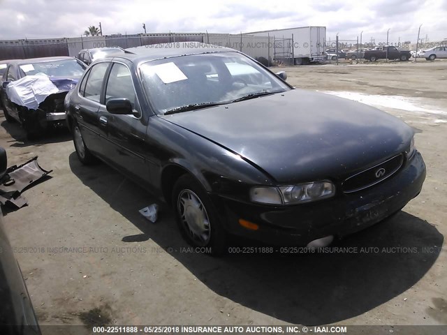 JNKAY21D7TM302181 - 1996 INFINITI J30 BLACK photo 1