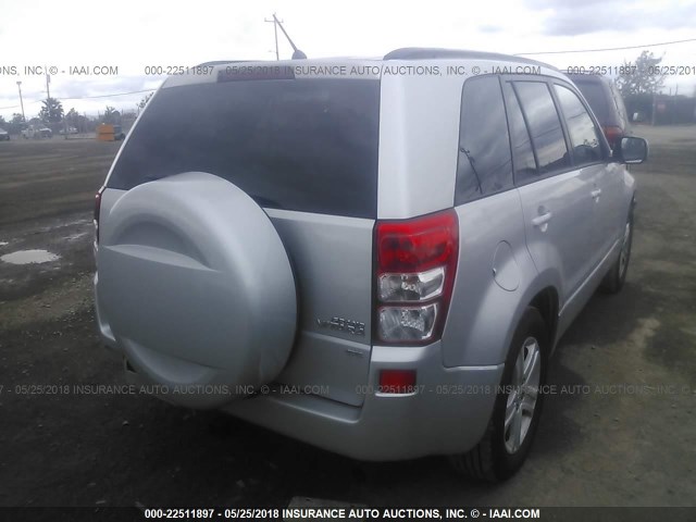 JS3TD947464104149 - 2006 SUZUKI GRAND VITARA LUXURY SILVER photo 4