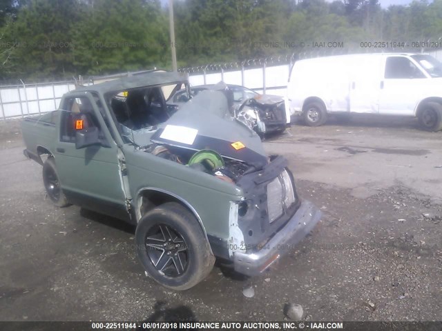 1GCCT14B4E8167380 - 1984 CHEVROLET S TRUCK S10 GREEN photo 1