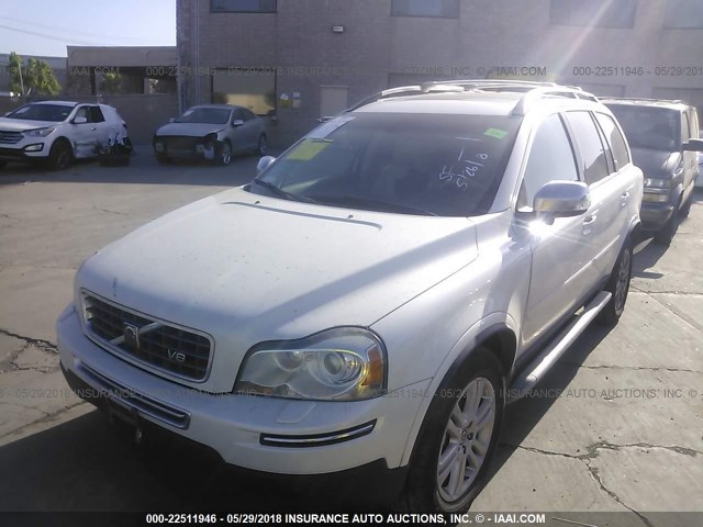 YV4CZ852681443249 - 2008 VOLVO XC90 V8 WHITE photo 2