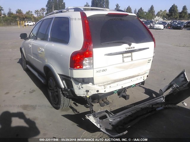 YV4CZ852681443249 - 2008 VOLVO XC90 V8 WHITE photo 3