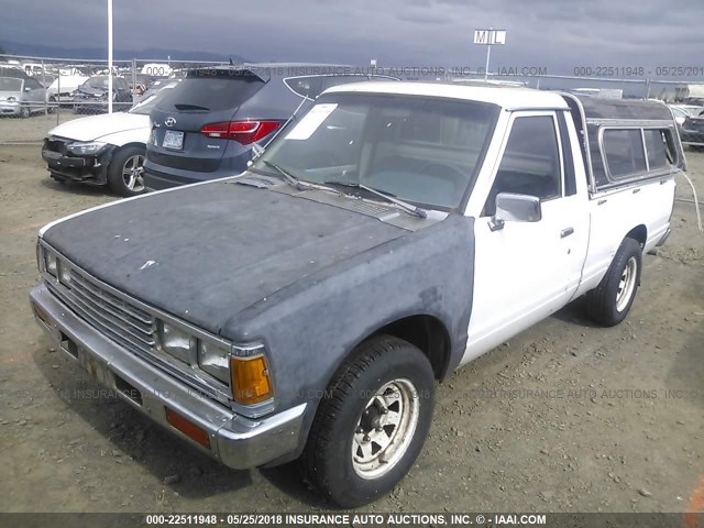 JN6ND01S0DW007234 - 1983 DATSUN 720 STANDARD BED WHITE photo 2