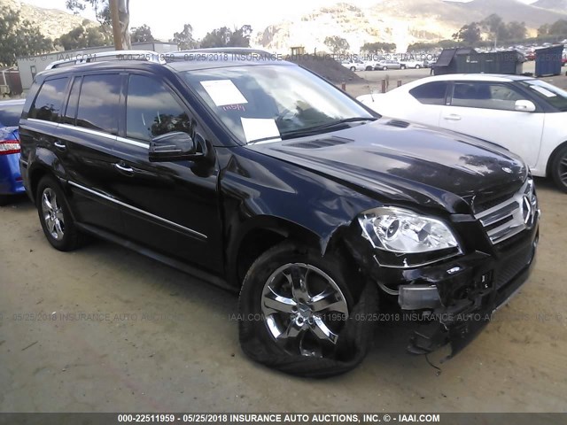 4JGBF7BE8BA650955 - 2011 MERCEDES-BENZ GL 450 4MATIC BLACK photo 1