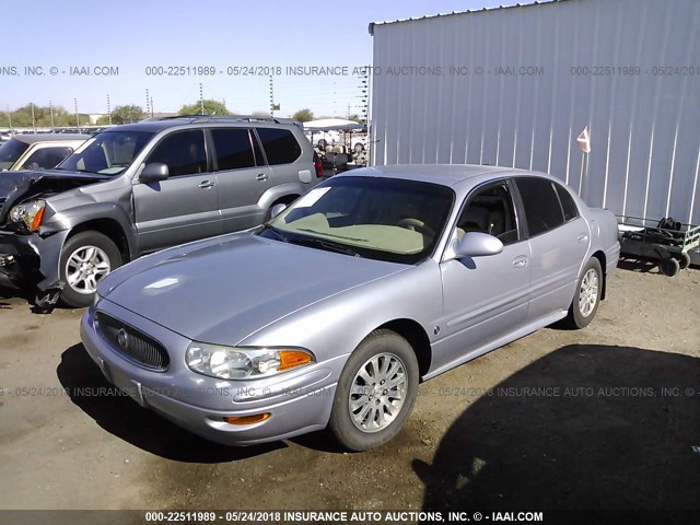 1G4HP54K55U153332 - 2005 BUICK LESABRE CUSTOM SILVER photo 2