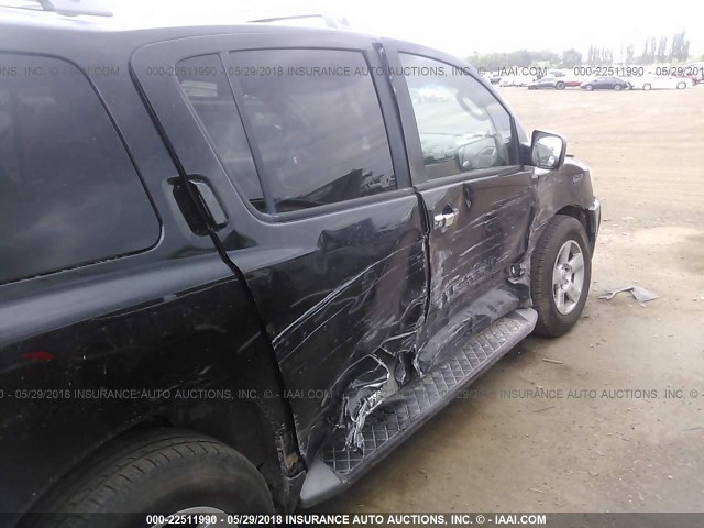 5N1AA08B74N732993 - 2004 NISSAN ARMADA SE/LE BLACK photo 6