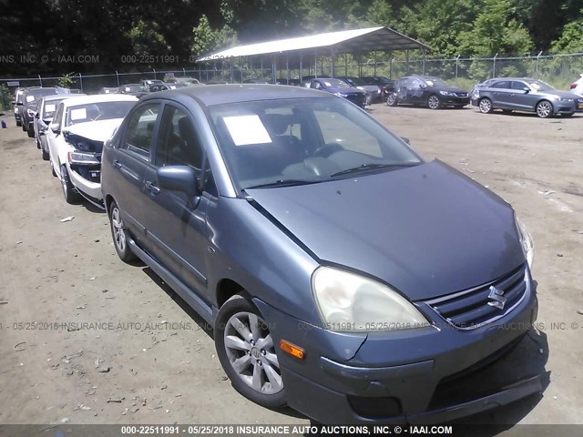 JS2RA62S475351437 - 2007 SUZUKI AERIO GRAY photo 1