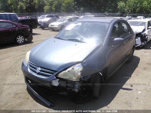 JS2RA62S475351437 - 2007 SUZUKI AERIO GRAY photo 2