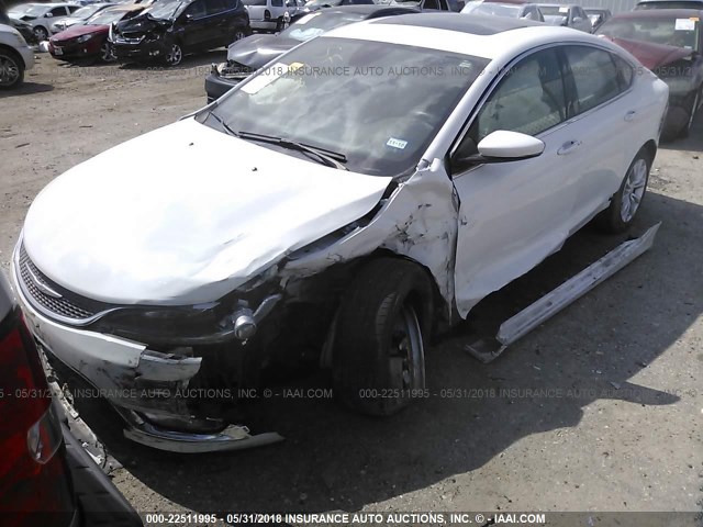 1C3CCCCB7FN625532 - 2015 CHRYSLER 200 C WHITE photo 2