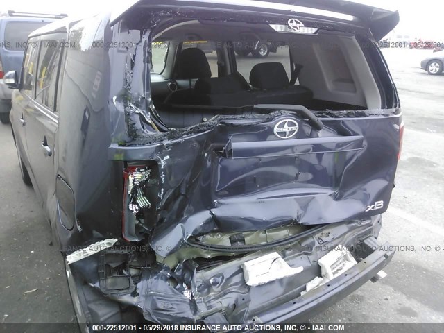 JTLZE4FE9CJ007809 - 2012 TOYOTA SCION XB იასამნისფერი ფოტო 6