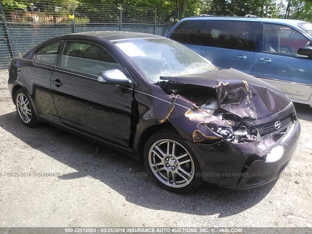 JTKDE167280246341 - 2008 TOYOTA SCION TC 勃艮第红 照片 1