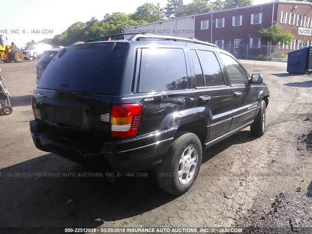 1J4GW58S1XC663502 - 1999 JEEP GRAND CHEROKEE LAREDO 黑色 照片 4