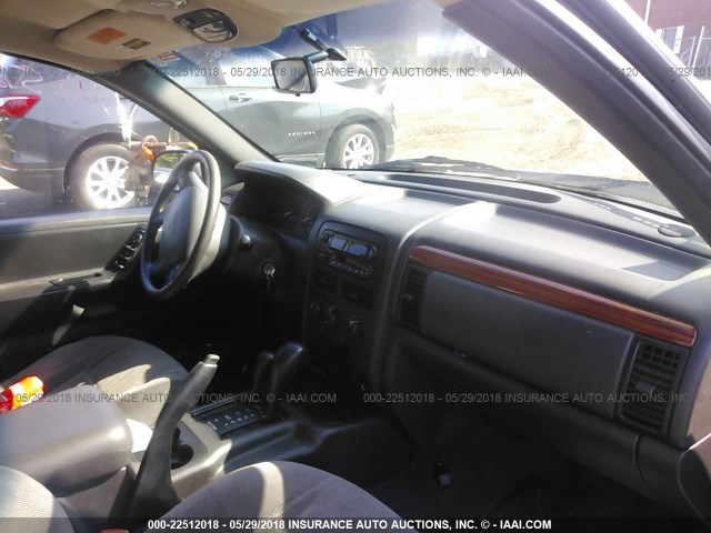 1J4GW58S1XC663502 - 1999 JEEP GRAND CHEROKEE LAREDO 黑色 照片 5