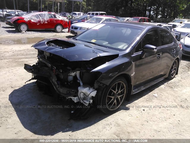 JF1VA2S65F9834257 - 2015 SUBARU WRX STI/LIMITED BLACK photo 2