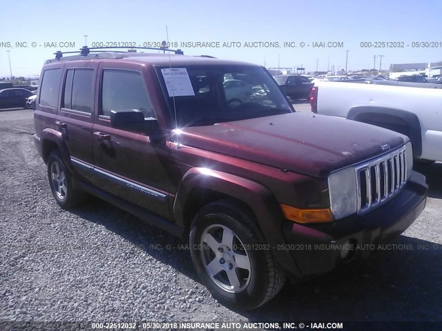 1J8HH48K49C501339 - 2009 JEEP COMMANDER SPORT მუქწითელი ფოტო 1