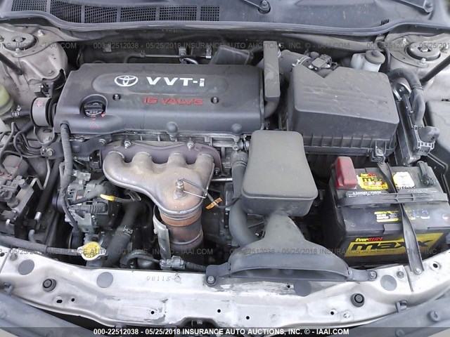 4T1BE46K17U620137 - 2007 TOYOTA CAMRY NEW GENERAT CE/LE/XLE/SE BEIGE photo 10