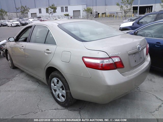 4T1BE46K17U620137 - 2007 TOYOTA CAMRY NEW GENERAT CE/LE/XLE/SE BEIGE photo 3