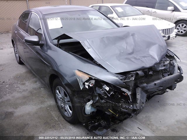 1HGCP2F40BA031827 - 2011 HONDA ACCORD LXP GRAY photo 1