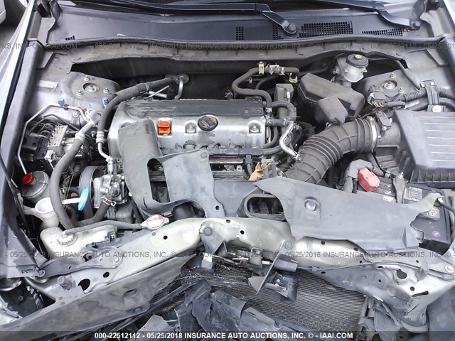 1HGCP2F40BA031827 - 2011 HONDA ACCORD LXP GRAY photo 10