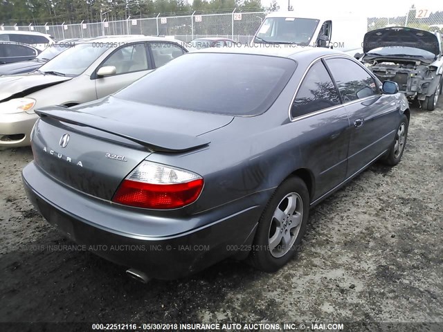 19UYA42453A010725 - 2003 ACURA 3.2CL GRAY photo 4