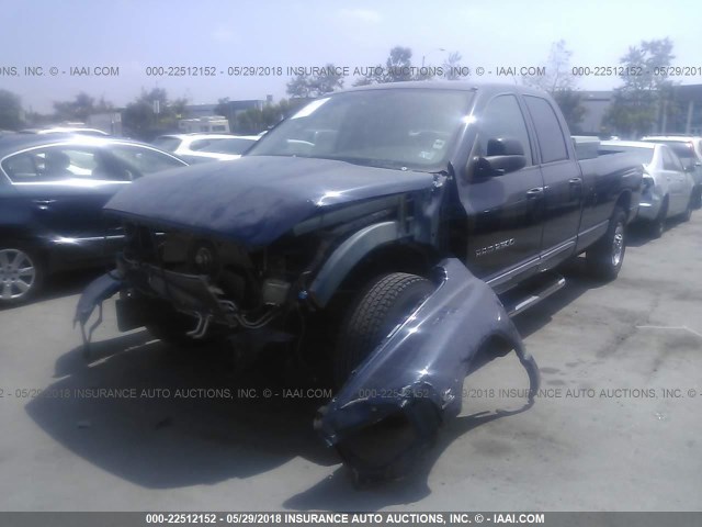 3D7KR28C65G774111 - 2005 DODGE RAM 2500 ST/SLT 蓝色 照片 2