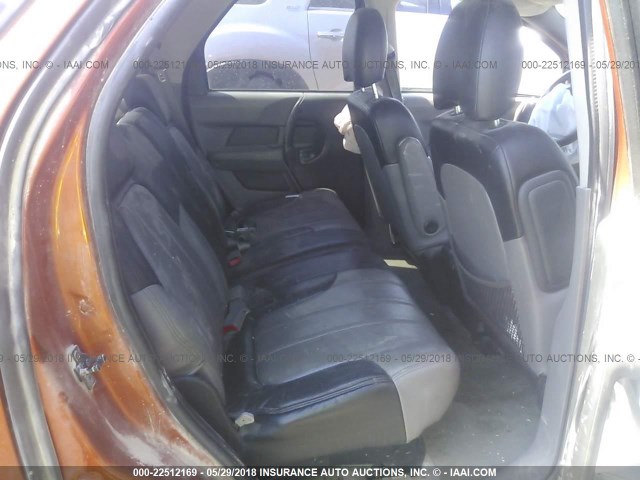 3G7DA03E14S520386 - 2004 PONTIAC AZTEK ORANGE photo 8