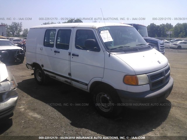 2B7HB11Y31K514500 - 2001 DODGE RAM VAN B1500 WHITE photo 1