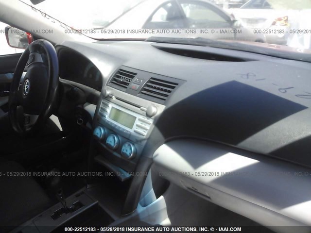 4T1BE46K27U172331 - 2007 TOYOTA CAMRY NEW GENERAT CE/LE/XLE/SE RED photo 5