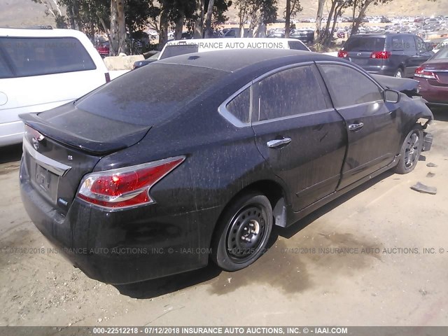 1N4AL3AP5EN231856 - 2014 NISSAN ALTIMA 2.5/S/SV/SL BLACK photo 4