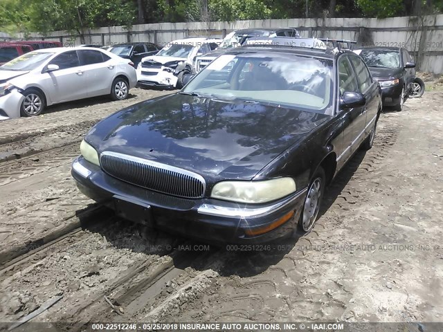 1G4CW54KX24109044 - 2002 BUICK PARK AVENUE  BLACK photo 2