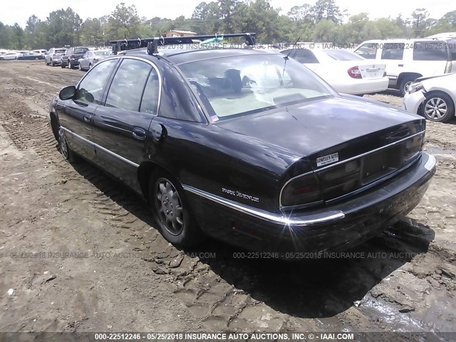 1G4CW54KX24109044 - 2002 BUICK PARK AVENUE  BLACK photo 3