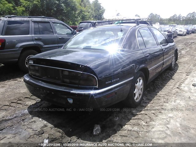 1G4CW54KX24109044 - 2002 BUICK PARK AVENUE  BLACK photo 4