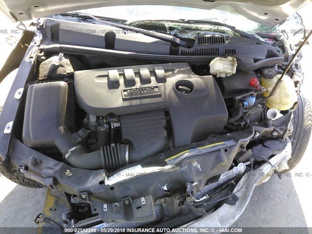 1G8AN15F57Z111782 - 2007 SATURN ION LEVEL 2 灰色 照片 10