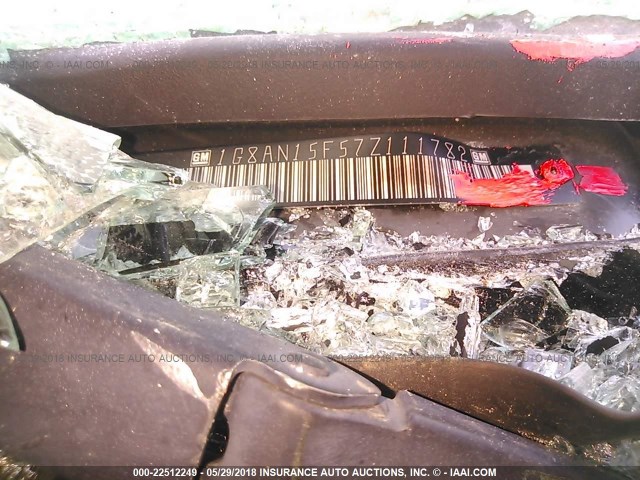 1G8AN15F57Z111782 - 2007 SATURN ION LEVEL 2 灰色 照片 9