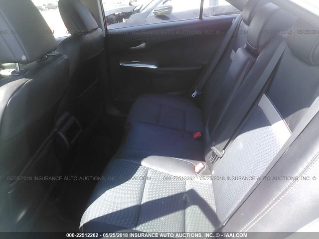 4T1BF1FK3CU627659 - 2012 TOYOTA CAMRY SE/LE/XLE WHITE photo 8