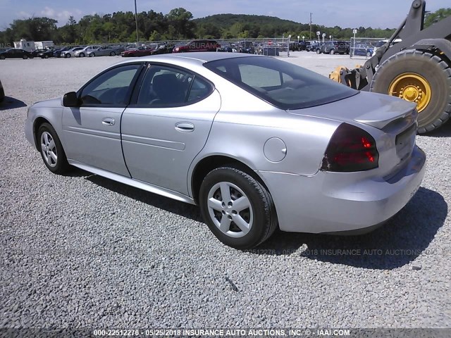 2G2WP522951179088 - 2005 PONTIAC GRAND PRIX SILVER photo 3