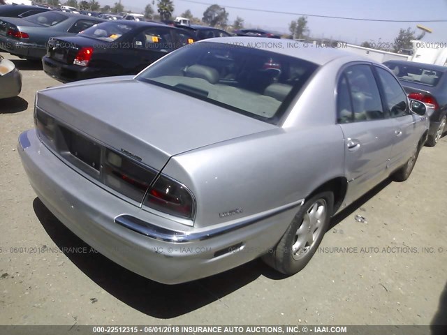 1G4CU5214Y4175632 - 2000 BUICK PARK AVENUE ULTRA SILVER photo 4