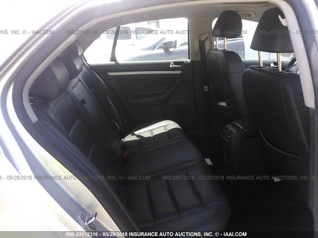3VWEF71KX7M147766 - 2007 VOLKSWAGEN JETTA WOLFSBURG 银色 照片 8