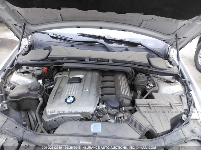 WBAVB17566NK41691 - 2006 BMW 325 I AUTOMATIC SILVER photo 10
