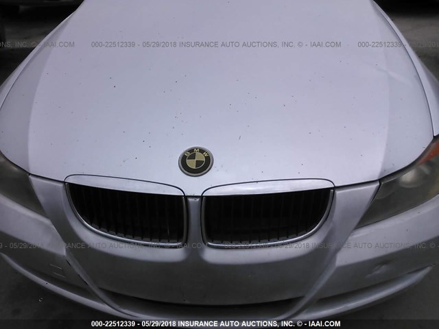WBAVB17566NK41691 - 2006 BMW 325 I AUTOMATIC SILVER photo 6